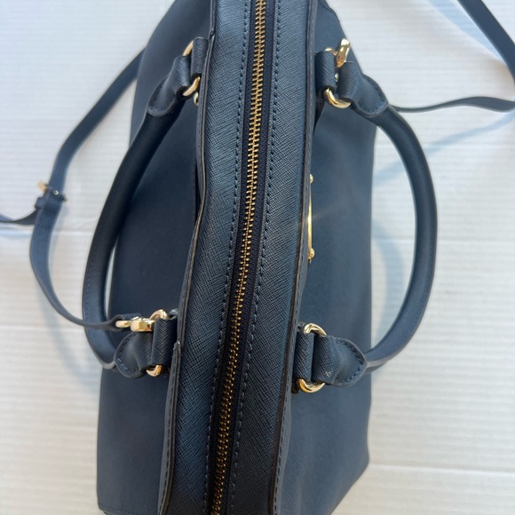 Michael Kors navy blue bag - Picture 2 of 13